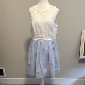 Lilly Pulitzer Alivia Dress in Bennett Blue Sz 10